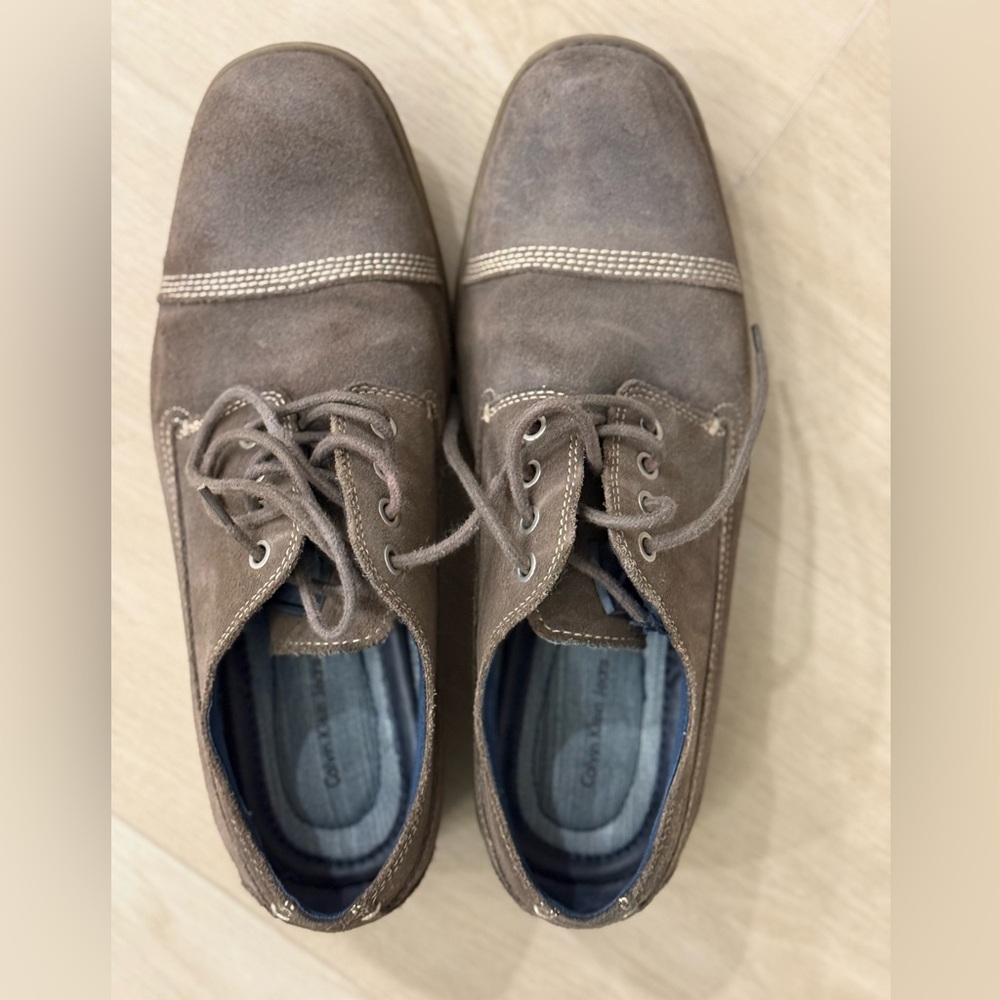 Calvin Klein Jeans Brown Oxfords